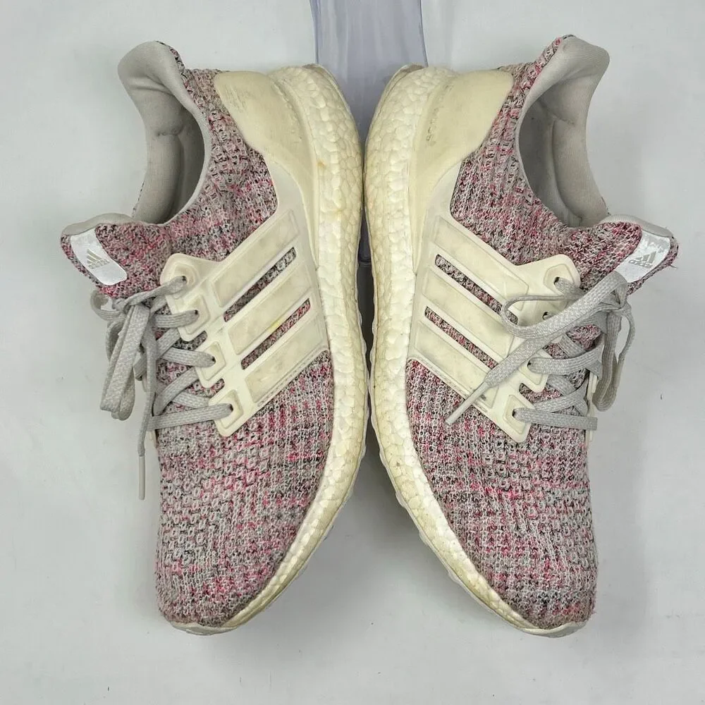Adidas Ultraboost 4.0 Women’s Athletic Running Shoes Sz 9 Pink Static